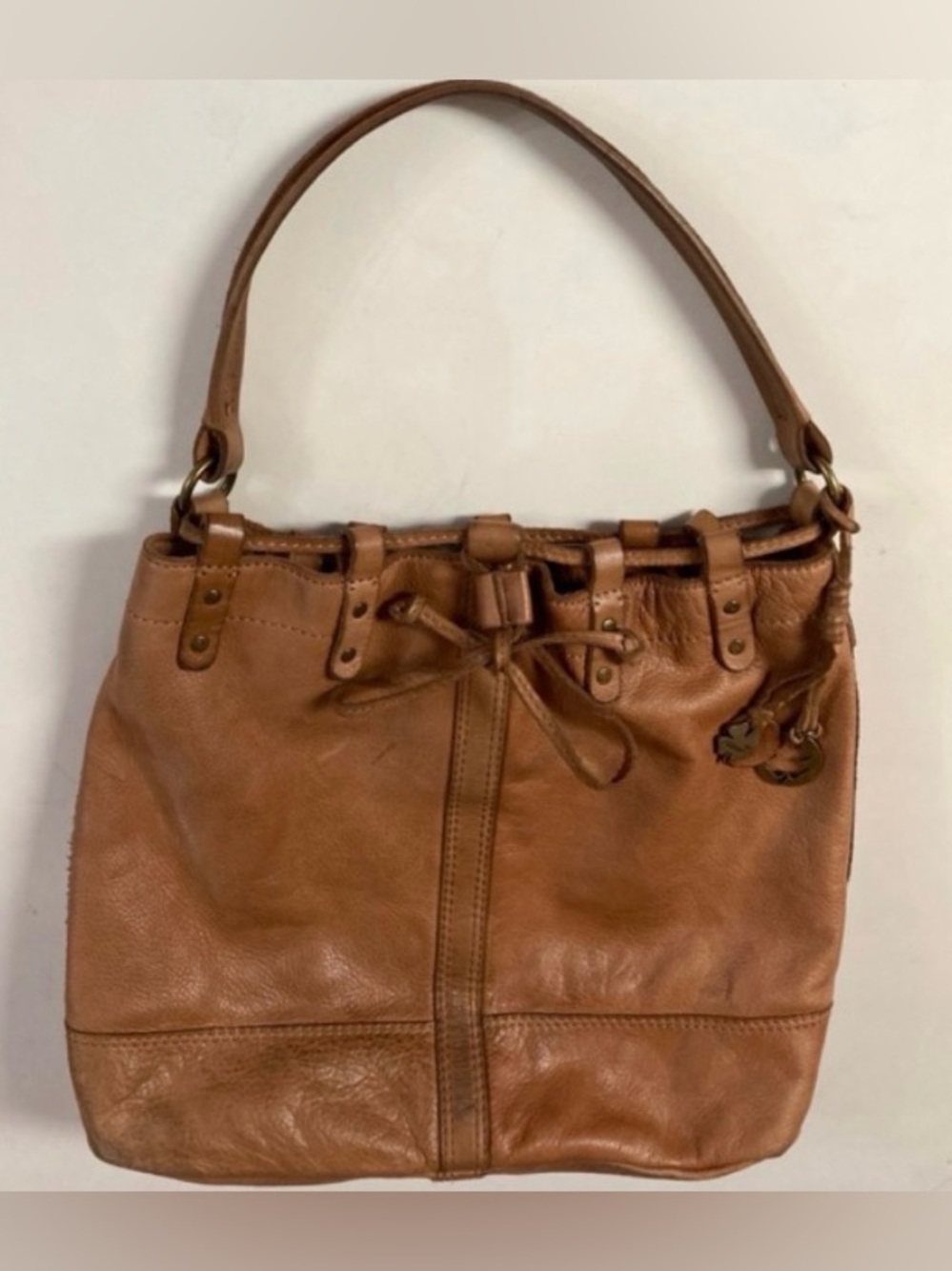 Lucky Brand Pretty Betty Bucket Hobo Bag